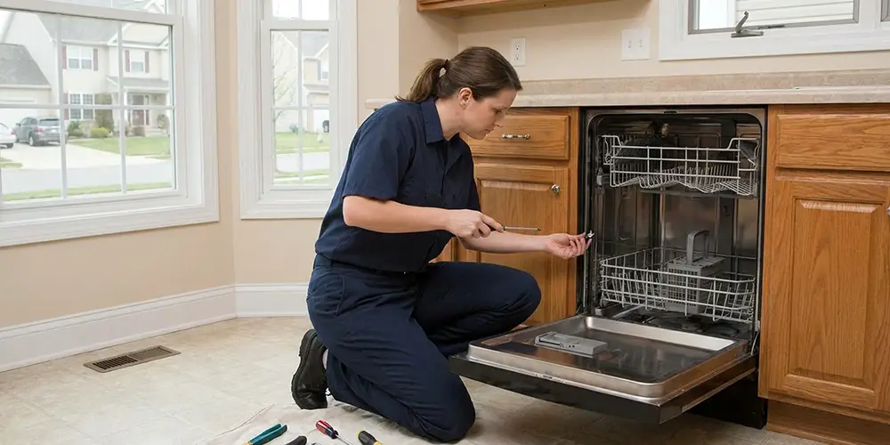Dishwasher Latch Replacement in Attleboro, MA