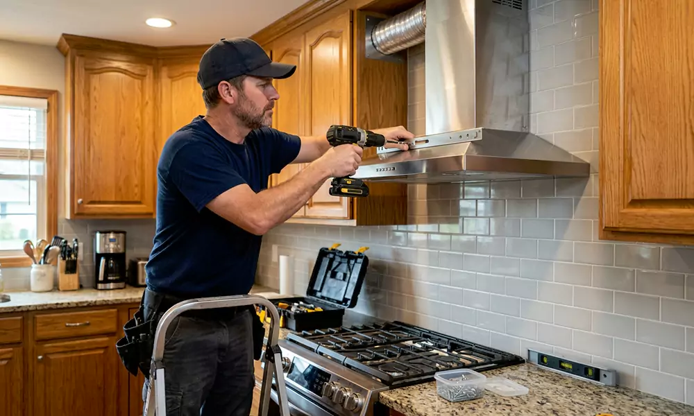 Range Hood Installation in Attleboro, MA