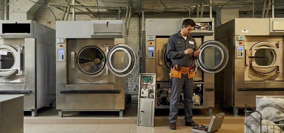 Commercial Washer Control Board Repair in Attleboro