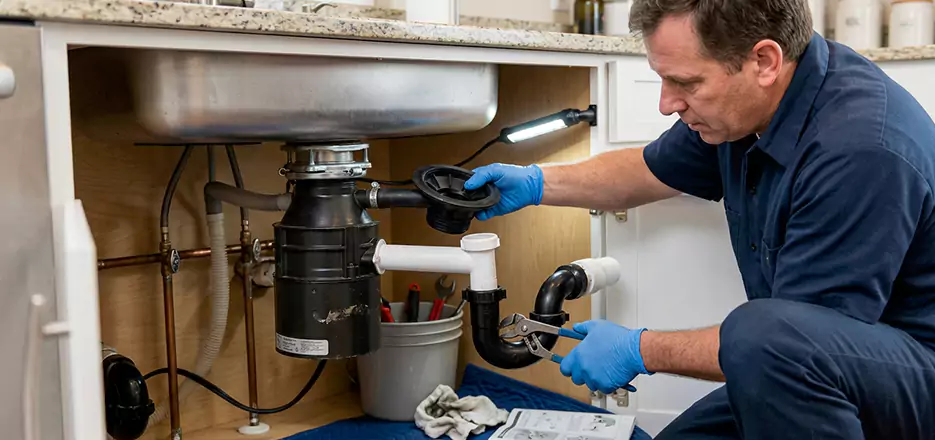 Garbage Disposal Splash Guard and Trap Installation in Attleboro